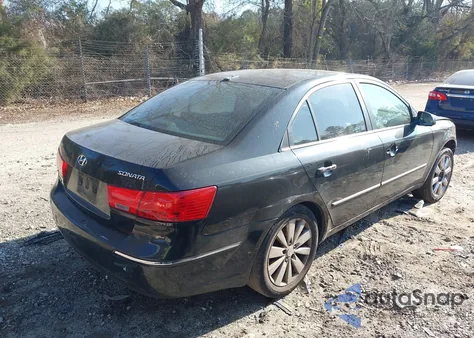 2009 Hyundai Sonata Limited z USA, uszkodzony, nr VIN 5NPEU46C19H526639